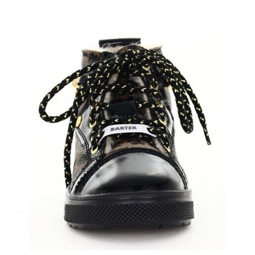 Buty zimowe dziecięce BARTEK z wełny wiązane 