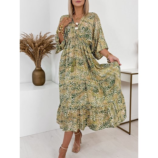 sukienka dawn zielona uni ze sklepu UBRA w kategorii Sukienki - zdjęcie 173427547