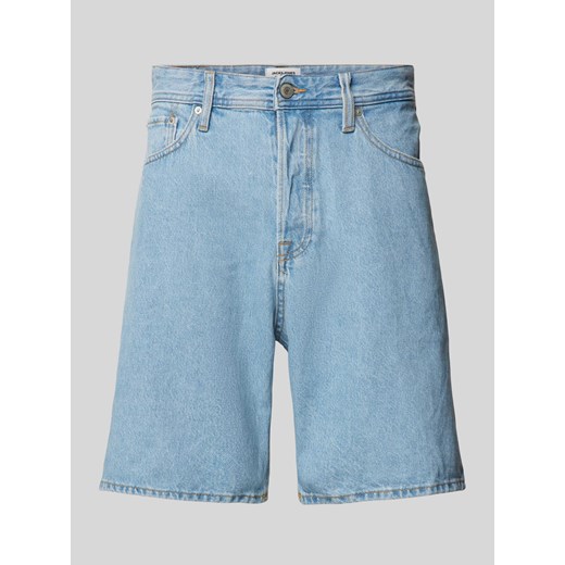 Szorty jeansowe o luźnym kroju z 5 kieszeniami model ‘TONY’ ze sklepu Peek&Cloppenburg  w kategorii Spodenki męskie - zdjęcie 173428736