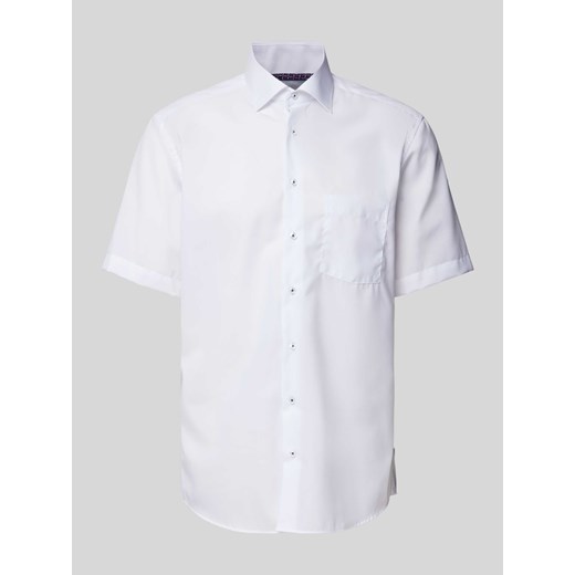 Koszula biznesowa o kroju regular fit z rękawem o dł. 1/2 ze sklepu Peek&Cloppenburg  w kategorii Koszule męskie - zdjęcie 173428795