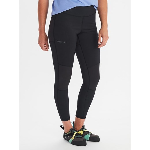 Marmot Legginsy funkcyjne &quot;Rock Haven&quot; w kolorze czarnym ze sklepu Limango Polska w kategorii Spodnie damskie - zdjęcie 173431339