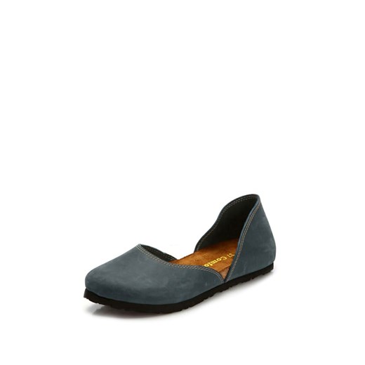 Comfortfusse Skórzane baleriny w kolorze granatowym ze sklepu Limango Polska w kategorii Balerinki - zdjęcie 173431369