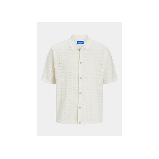 Jack&Jones Koszula Jornoto 12255011 Écru Regular Fit ze sklepu MODIVO w kategorii Koszule męskie - zdjęcie 173432497