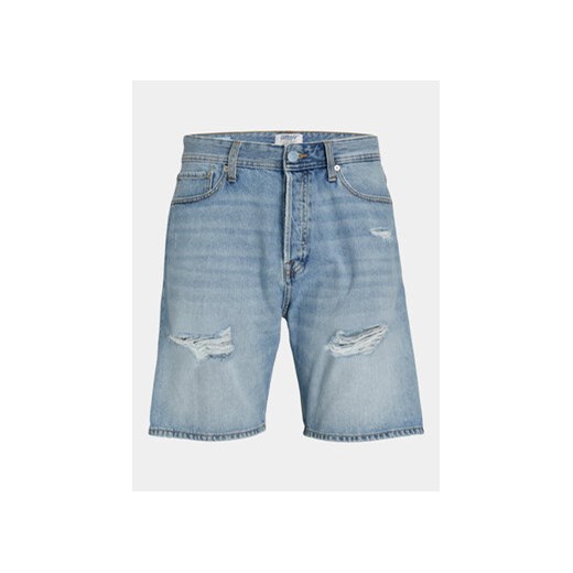Jack&Jones Szorty jeansowe Jjitony 12252653 Niebieski Loose Fit ze sklepu MODIVO w kategorii Spodenki męskie - zdjęcie 173432507