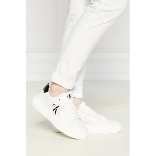CALVIN KLEIN JEANS Skórzane sneakersy 38 Gomez Fashion Store
