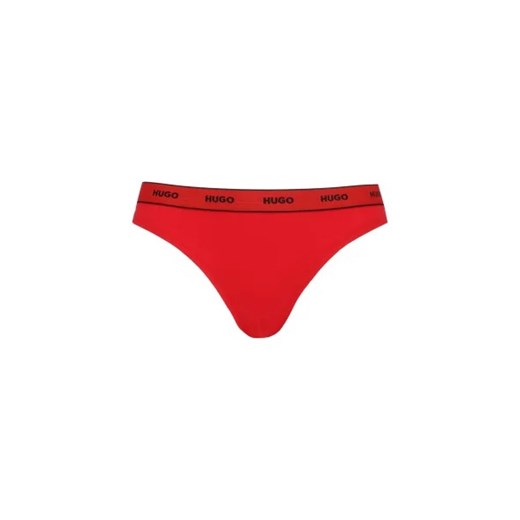 Hugo Bodywear Stringi 3-pack M promocyjna cena Gomez Fashion Store