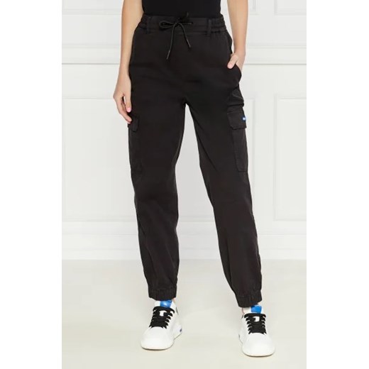 Hugo Blue Spodnie cargo | Relaxed fit ze sklepu Gomez Fashion Store w kategorii Spodnie damskie - zdjęcie 173437436