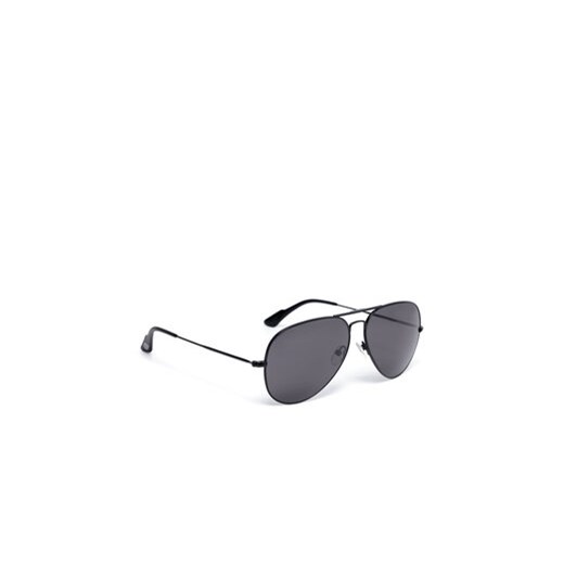 Gino Rossi Okulary przeciwsłoneczne MR22LQ006S-1 Czarny ze sklepu MODIVO w kategorii Okulary przeciwsłoneczne męskie - zdjęcie 173437925