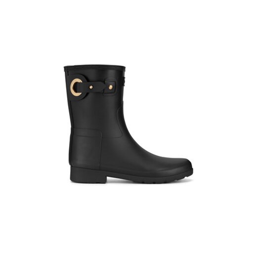 Hunter Kalosze WFS2299RMA-BLK Czarny ze sklepu MODIVO w kategorii Kalosze damskie - zdjęcie 173437959