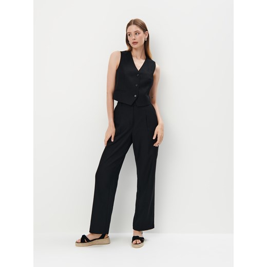 Mohito - Czarna kamizelka - czarny Mohito 40 Mohito