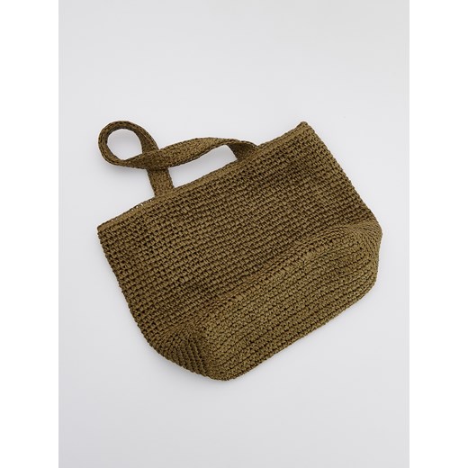Reserved - Pleciona torebka shopper - brązowy Reserved ONE SIZE Reserved