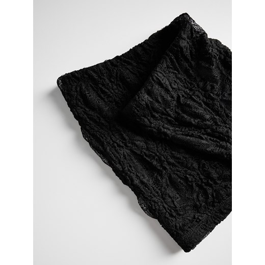 Reserved - Koronkowy top bandeau - czarny Reserved M Reserved