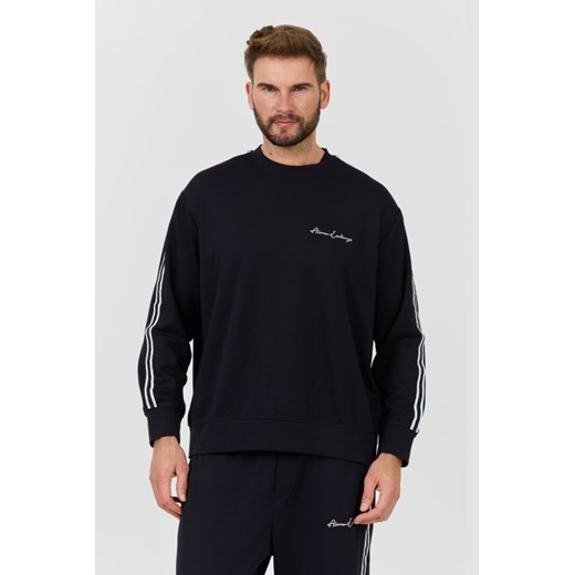 ARMANI EXCHANGE Granatowy bluza, Rozmiar XXL ze sklepu outfit.pl w kategorii Bluzy męskie - zdjęcie 173441958