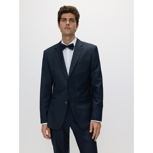 Reserved - Bawełniana koszula slim fit - biały Reserved L Reserved