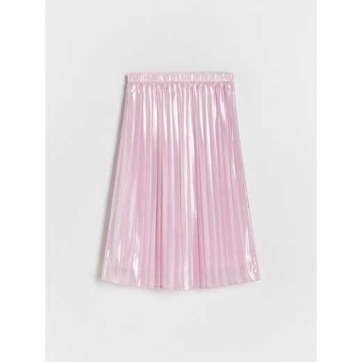 Reserved - Połyskująca spódnica - różowy ze sklepu Reserved w kategorii Spódnice dziewczęce - zdjęcie 173442999