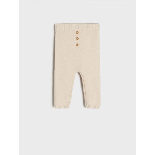 Sinsay - Spodnie - kremowy ze sklepu Sinsay w kategorii Spodnie i półśpiochy - zdjęcie 173443487
