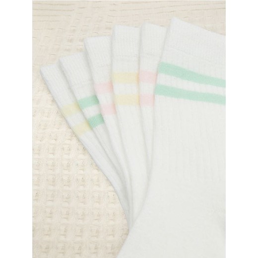 Sinsay - Skarpetki 3 pack - kremowy Sinsay 36/38 Sinsay