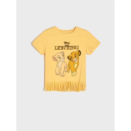 Sinsay - Koszulka Król Lew - żółty Sinsay 110 Sinsay