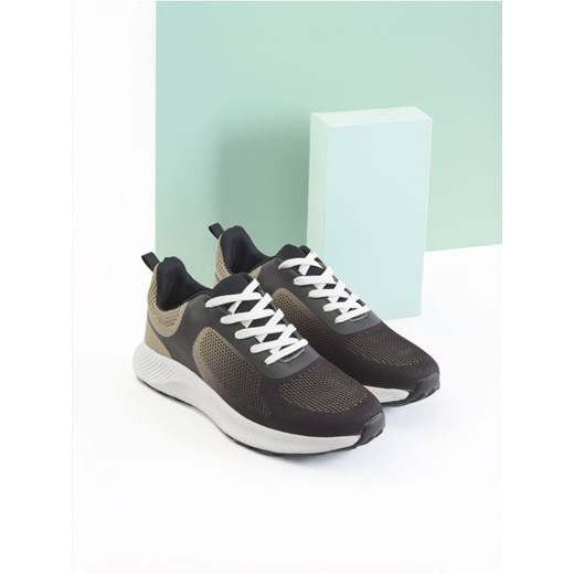 Sinsay - Sneakersy - czarny ze sklepu Sinsay w kategorii Buty sportowe męskie - zdjęcie 173443525