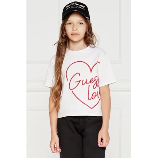 Guess T-shirt | Relaxed fit ze sklepu Gomez Fashion Store w kategorii Bluzki dziewczęce - zdjęcie 173444688