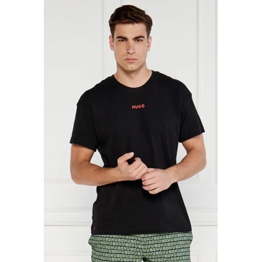 Hugo Bodywear T-shirt LINKED | Regular Fit ze sklepu Gomez Fashion Store w kategorii T-shirty męskie - zdjęcie 173445037