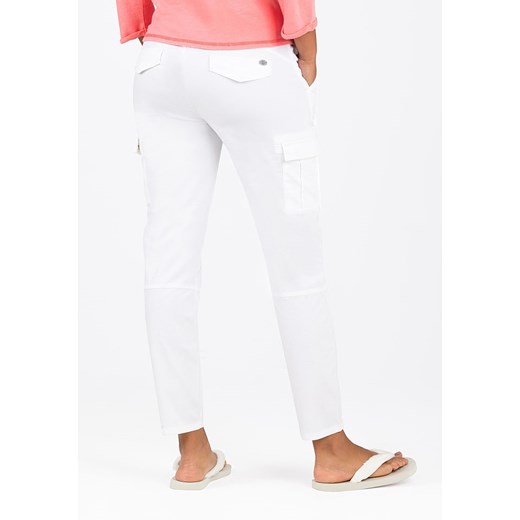 Timezone Bojówki w kolorze białym Timezone W29 Limango Polska okazyjna cena