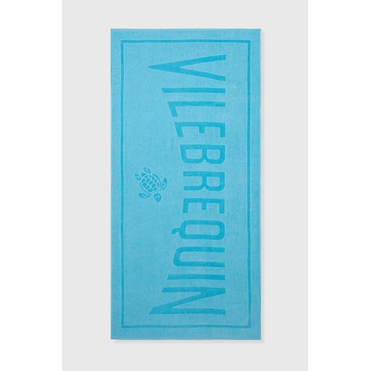 Vilebrequin ręcznik bawełniany SAND 90 x 180 cm kolor turkusowy SANC1200 ze sklepu ANSWEAR.com w kategorii Ręczniki - zdjęcie 173451519
