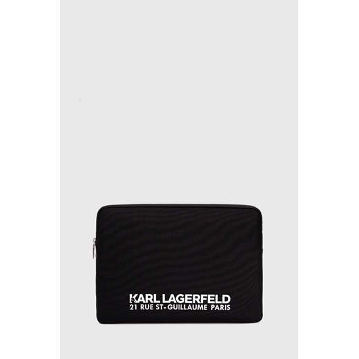 Karl Lagerfeld pokrowiec na laptopa kolor czarny 245M3203 Karl Lagerfeld One size ANSWEAR.com