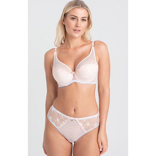 Samanta figi brazylijskie Tinka M300, Kolor jasnoróżowy, Rozmiar S, Samanta ze sklepu Intymna w kategorii Majtki damskie - zdjęcie 173454605