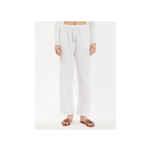 Regatta Spodnie materiałowe Corso RWJ298 Biały Relaxed Fit ze sklepu MODIVO w kategorii Spodnie damskie - zdjęcie 173456565