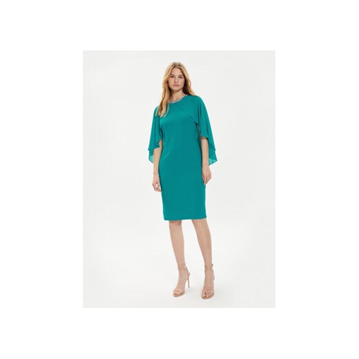 Joseph Ribkoff Sukienka koktajlowa 242731 Niebieski Slim Fit ze sklepu MODIVO w kategorii Sukienki - zdjęcie 173456736
