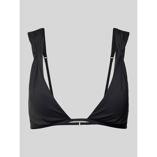 Top bikini z aplikacją z logo ze sklepu Peek&Cloppenburg  w kategorii Stroje kąpielowe - zdjęcie 173459839