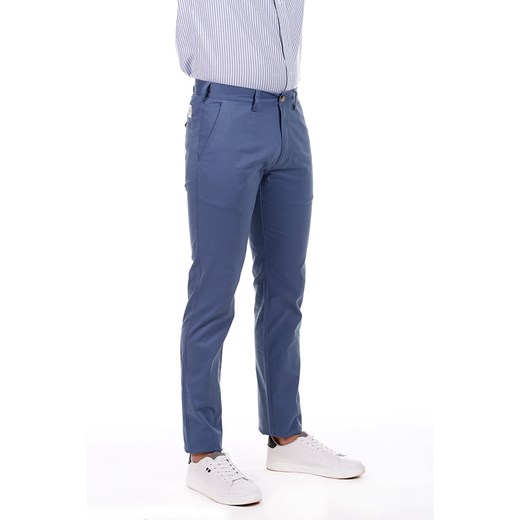 The Time of Bocha Spodnie chino w kolorze niebieskim ze sklepu Limango Polska w kategorii Spodnie męskie - zdjęcie 173460588
