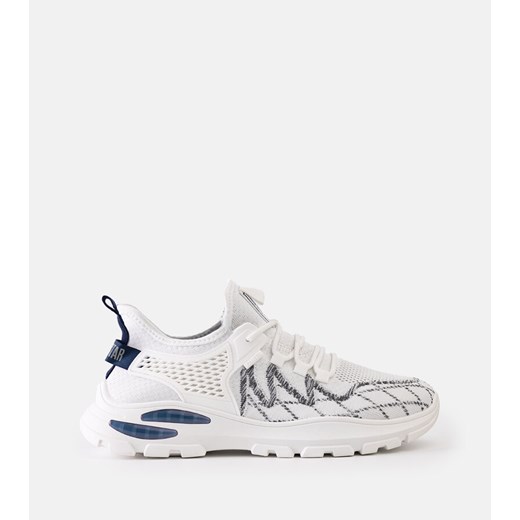 Białe sneakersy Big Star NN174461 ze sklepu gemre w kategorii Buty sportowe damskie - zdjęcie 173461905