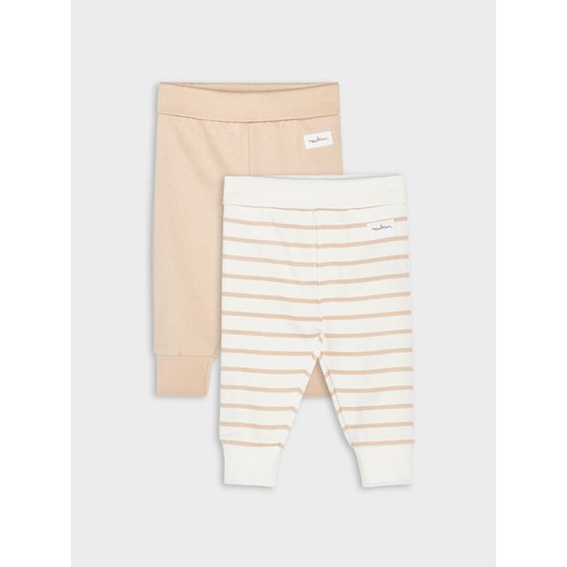 Sinsay - Legginsy 2 pack - kremowy Sinsay 68 Sinsay