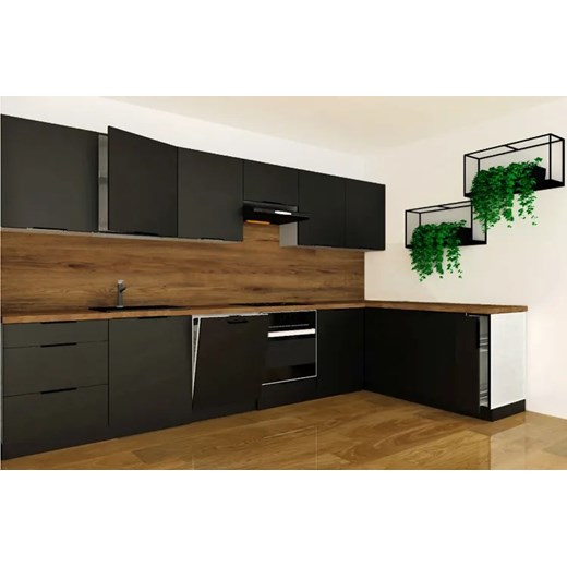 Szafka kuchenna pod zlew 60 cm - Carbon 15X Elior One Size okazja Edinos.pl