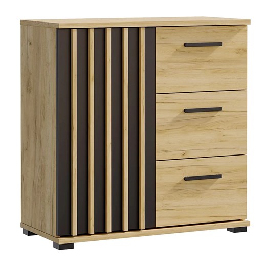 Komoda Z Lamelami Na Nóżkach E6-P65 ze sklepu Edinos.pl w kategorii Komody - zdjęcie 173464835