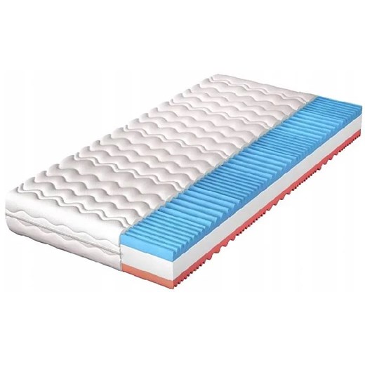 Materac dwustronny z pianki 7-strefowej H3 200x200 - Memfis Elior One Size Edinos.pl