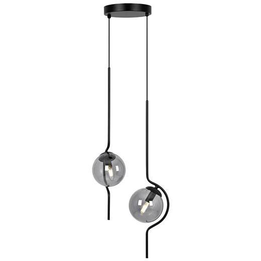Grafitowa industrialna lampa wisząca P9-L25 ze sklepu Edinos.pl w kategorii Lampy wiszące - zdjęcie 173465565