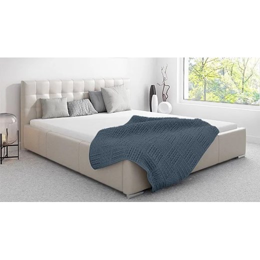 Łóżko tapicerowane 160x200 Vesper 2X - 44 kolory Elior One Size Edinos.pl