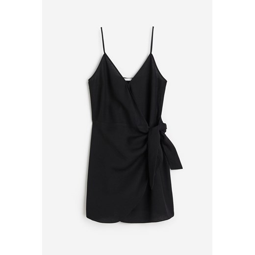 H & M - Kopertowa sukienka - Czarny H & M XS H&M
