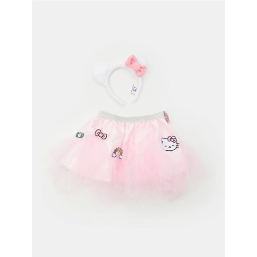 Sinsay - Strój karnawałowy Hello Kitty - różowy Sinsay One Size okazja Sinsay