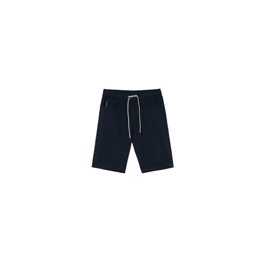 Cropp - Granatowe szorty slim - granatowy ze sklepu Cropp w kategorii Spodenki męskie - zdjęcie 173469087