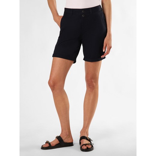 s.Oliver Szorty Kobiety Bawełna granatowy jednolity ze sklepu vangraaf w kategorii Szorty - zdjęcie 173472328