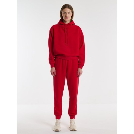 Spodnie dresowe damskie czerwone Foxie 603/ Megan 603 ze sklepu Big Star w kategorii Spodnie damskie - zdjęcie 173474449