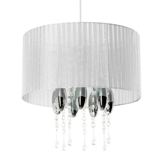 Lampa wisząca glamour E513-Camilo - biały Lumes One Size Edinos.pl