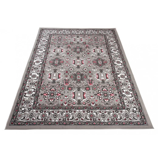 Szary dywan orientalny - Ilini 5X Profeos One Size Edinos.pl