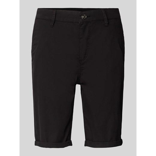Szorty chinosy o kroju regular fit ze szlufkami na pasek ze sklepu Peek&Cloppenburg  w kategorii Szorty - zdjęcie 173478607