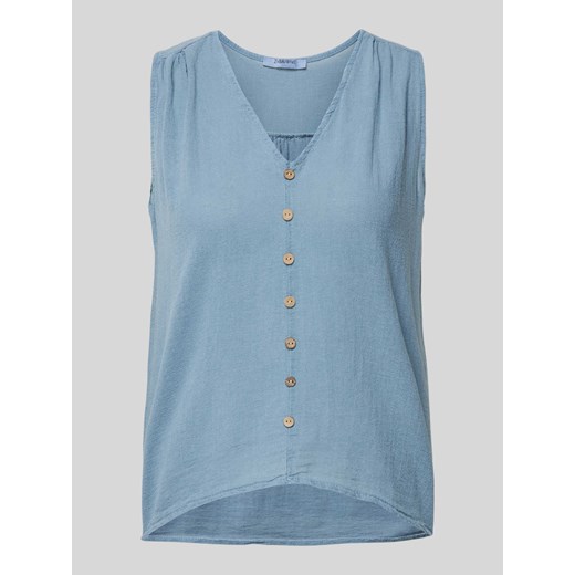 Top bluzkowy z ozdobną listwą guzikową model ‘Da44ria’ ze sklepu Peek&Cloppenburg  w kategorii Bluzki damskie - zdjęcie 173478669