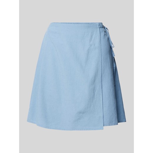 Spódnica kopertowa w jednolitym kolorze model ‘KAREN’ ze sklepu Peek&Cloppenburg  w kategorii Spódnice - zdjęcie 173478749
